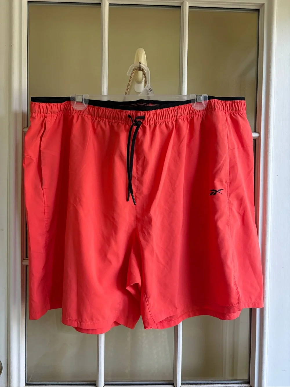 Reebok Men’s Coral Swim Trunks with Black Trim